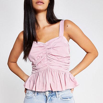 River Island Womens Ruffle Crop Top