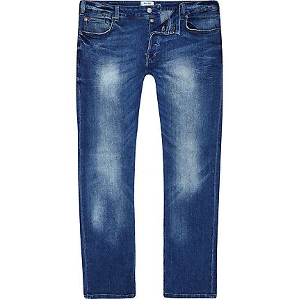 River Island Mens Big And Tall Only And Sons Slim Fit Jeans