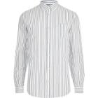 River Island Mens Stripe Print Slim Fit Shirt