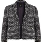 River Island Womens Plus Boucle Jacket