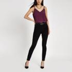 River Island Womens Berry Split Strap Cami Top