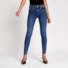 River Island Womens Amelie Rip Super Skinny Jeans
