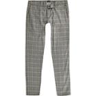 River Island Mens And Yellow Check Skinny Trousers