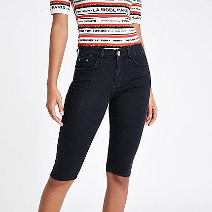 River Island Womens Denim Cycling Shorts