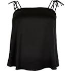 River Island Womens Plus Tie Shoulder Cami Top