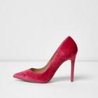 River Island Womens Velvet Pumps