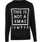 River Island Mens Knitted Christmas Sweater