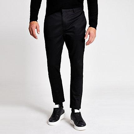 River Island Mens Skinny Sid Smart Chino Trousers