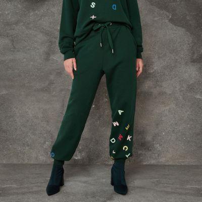 River Island Womens Ashish Alphabet Joggers