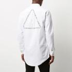 River Island Menswhite Casual Logo Longline Oxford Shirt
