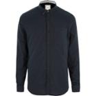 River Island Mens Long Sleeve Double Face Shirt