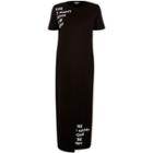 River Island Womens Slogan Print Maxi T-shirt Dress