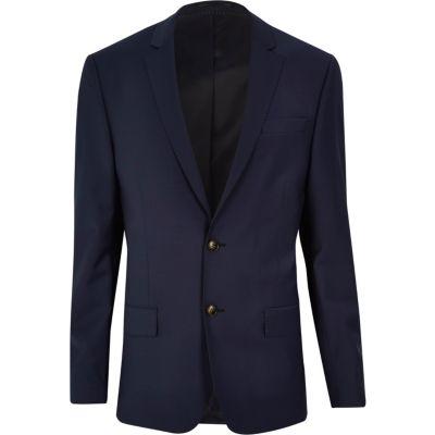 River Island Mens Slim Travel Suit Jacket