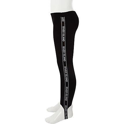 River Island Girls 'ri' Tape Stirrup Leggings