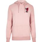 River Island Mens 'ground Control' Print Hoodie