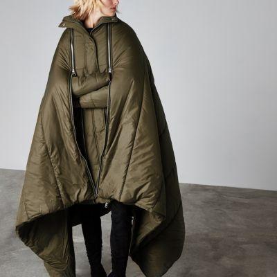 River Island Womens Ashish Sleeping Bag Puffer Coat