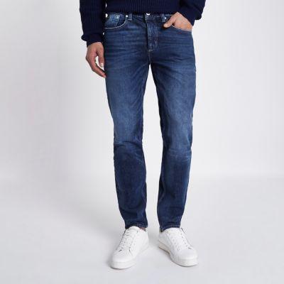 River Island Mens Sid Warp Stretch Skinny Jeans