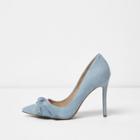 River Island Womens Bow Court Shoes