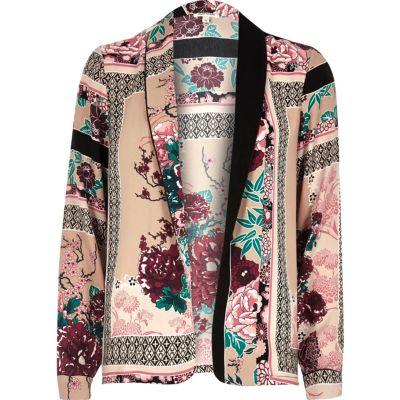 River Island Womens Oriental Print Shacket