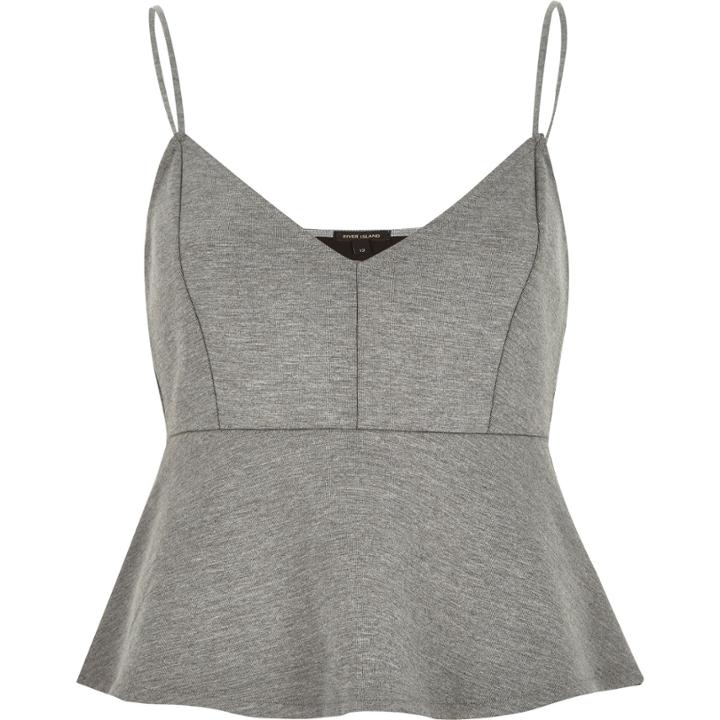 River Island Womens Jersey Short Cami Top