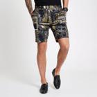 River Island Mens Print Smart Shorts