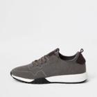River Island Mens Suede Runner Trainers