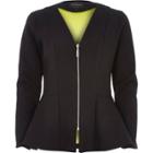River Island Womens Structured Peplum Jacket