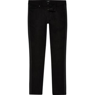 River Island Mens Sid Tape Side Skinny Jeans