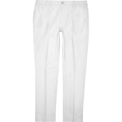River Island Mens Grey Cotton Pants