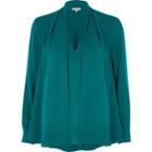 River Island Womens Blue 2 In 1 Blouse