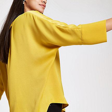 River Island Womens Loose Fit Batwing Sleeve Top