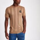 River Island Mens Muscle Fit 'r96' T-shirt