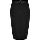 River Island Womens Belted Pencil Skirt