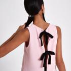 River Island Womens Bow Back Top
