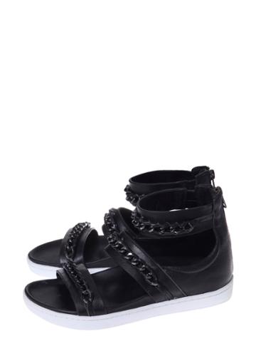 Atelje 71 - Leather Chain Strap Sandals