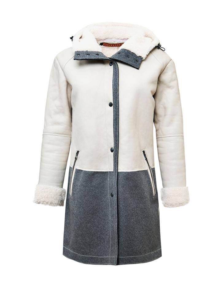 Frauenschuh - Mixed Lambskin Coat