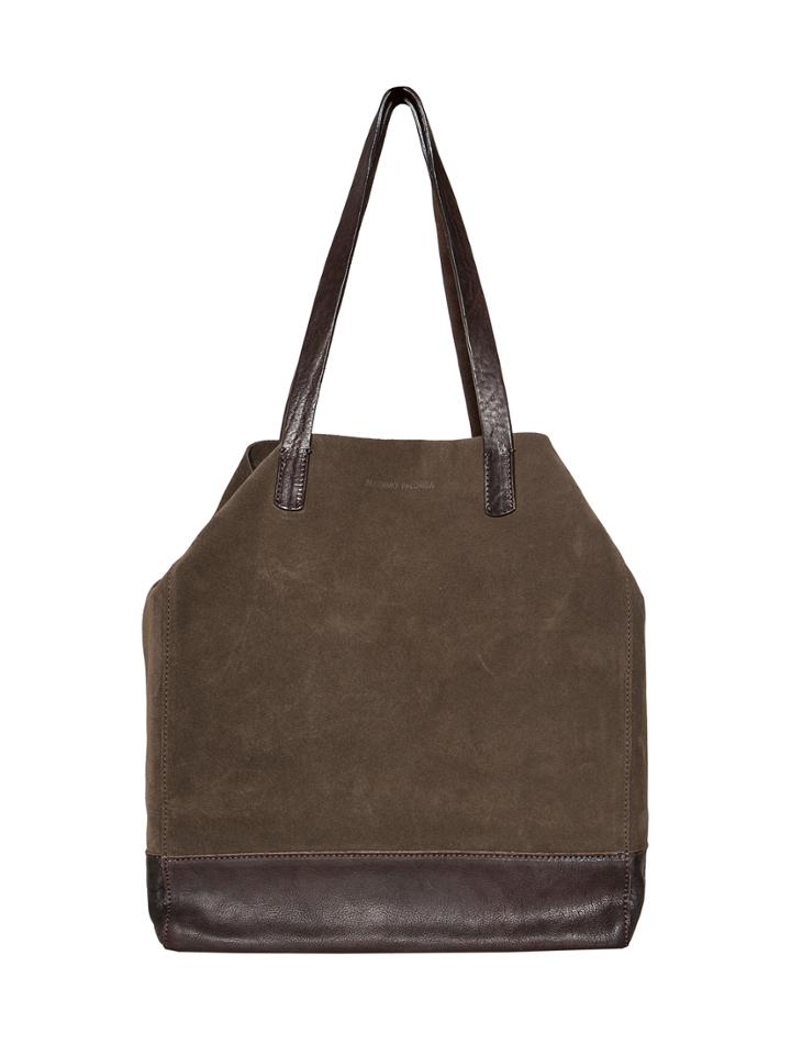 Massimo Palomba - Suede Leather Charlie Shopper Tote