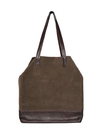 Massimo Palomba - Suede Leather Charlie Shopper Tote