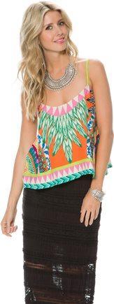 Swell Blakely Printed Crop Tank