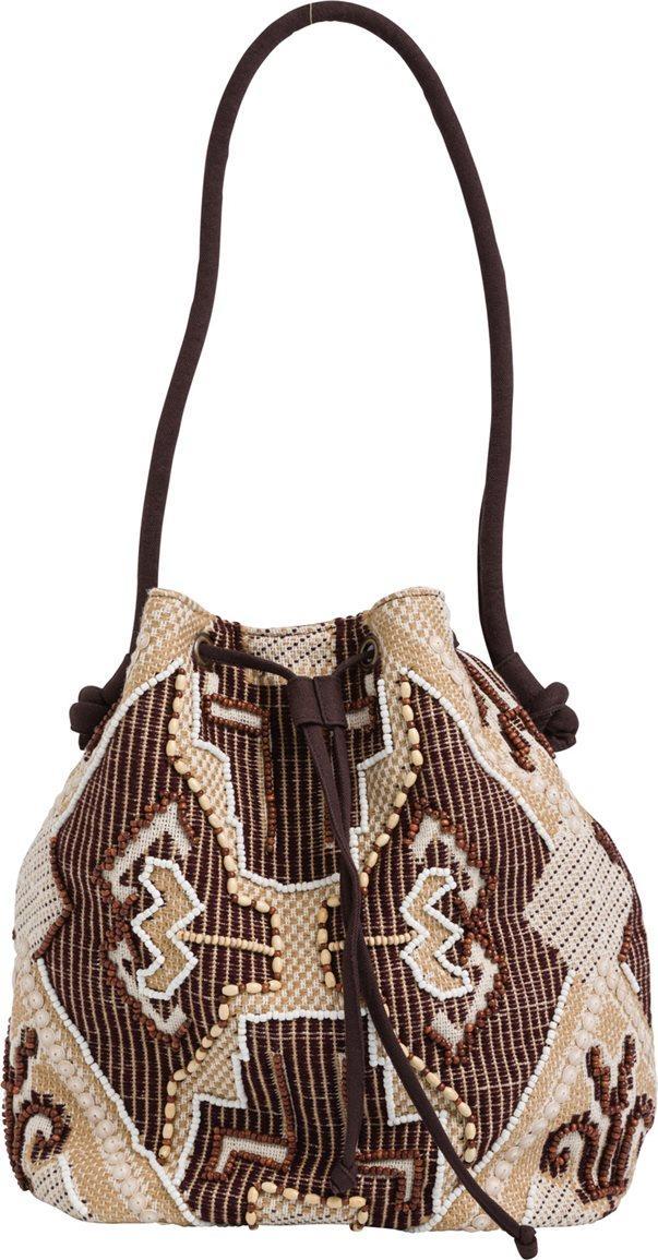 Eriska Beaded Slouch Bag