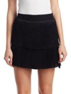 A.l.c. Santiago Fringe Mini Skirt