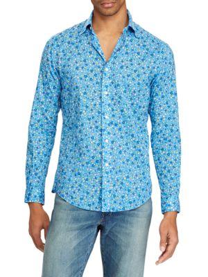 Polo Ralph Lauren Classic-fit Floral Poplin Button-down Shirt