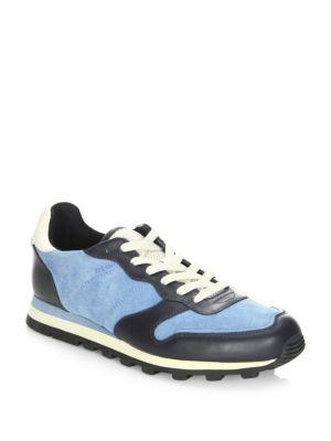 Coach Leather Running Shoes