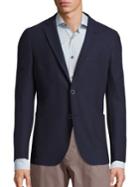 Saks Fifth Avenue Collection Solid Knit Sportcoat