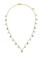 Gurhan 22k Gold & Blue Sapphire Necklace