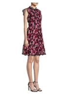Kate Spade New York Embroidered Floral Tulle Mini Dress