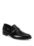 A. Testoni Buckled Leather Dress Shoes