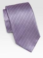 Armani Collezioni Striped Silk Tie