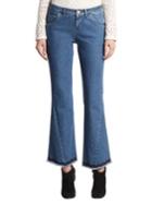 See By Chloe Cropped Flare Jeans