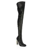 Alexander Mcqueen Leather Over-the-knee Boots